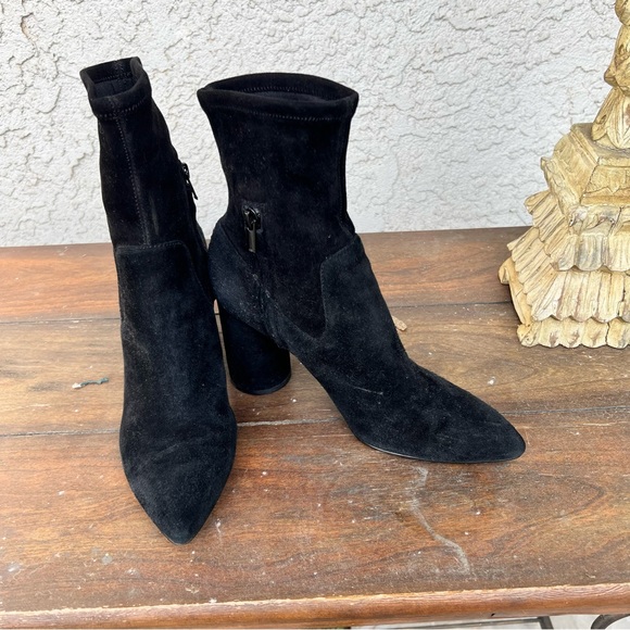 Suede Sock Boots - & Other Stories - Picture 4 of 5